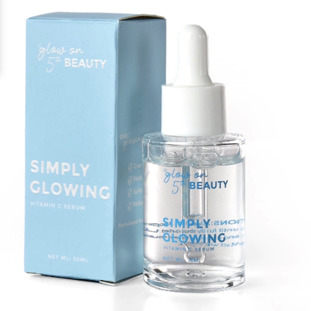 NIB - Glow on 5th Beauty Simply Glowing Vitamin C Serum